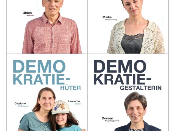 Dein Gesicht für Demokratie – Fotoaktion Demokratie – Akzeptanz – Vielfalt